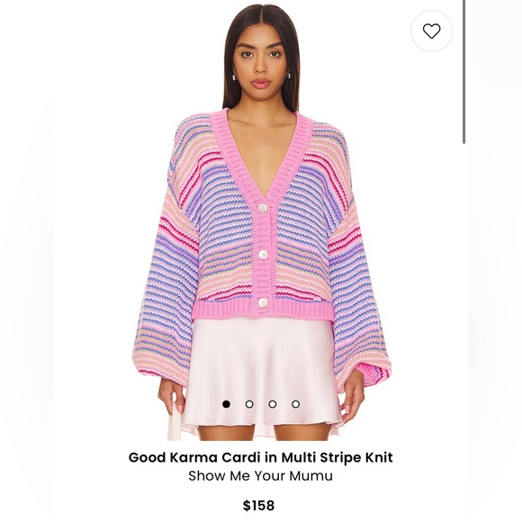 Show Me Your MuMu Sweaters - Show me your mumu Good Karma Cardi - XXL